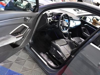 Audi Q3 Sportback S-Line Design Luxe 35 TFSI 150 S-Tronic GPS Virtual Cuir Attelage Hayon ACC Induction Pré Sense Drive JA 18   - 30