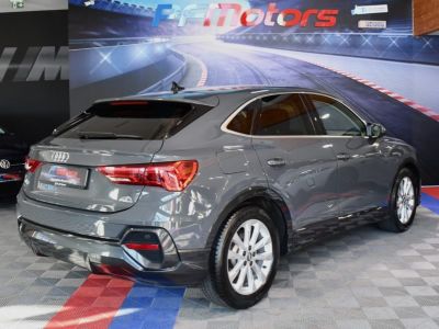Audi Q3 Sportback S-Line Design Luxe 35 TFSI 150 S-Tronic GPS Virtual Cuir Attelage Hayon ACC Induction Pré Sense Drive JA 18   - 33