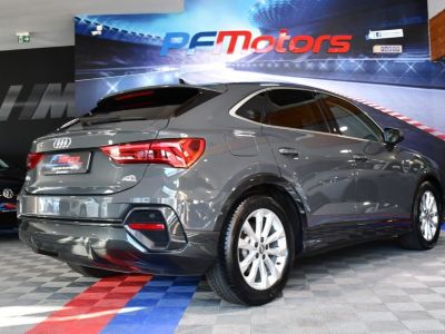 Audi Q3 Sportback S-Line Design Luxe 35 TFSI 150 S-Tronic GPS Virtual Cuir Attelage Hayon ACC Induction Pré Sense Drive JA 18   - 34