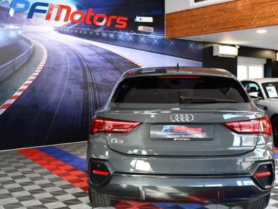 Audi Q3 Sportback S-Line Design Luxe 35 TFSI 150 S-Tronic GPS Virtual Cuir Attelage Hayon ACC Induction Pré Sense Drive JA 18   - 35