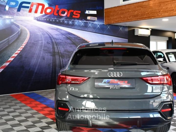 Audi Q3 Sportback S-Line Design Luxe 35 TFSI 150 S-Tronic GPS Virtual Cuir Attelage Hayon ACC Induction Pré Sense Drive JA 18 - 35