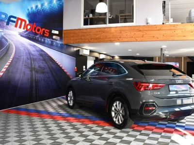 Audi Q3 Sportback S-Line Design Luxe 35 TFSI 150 S-Tronic GPS Virtual Cuir Attelage Hayon ACC Induction Pré Sense Drive JA 18   - 36