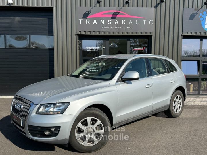 Audi Q5 business 20 tdi 170 ch quattro line s tronic 7 avec gulateur climatisation bi-zone palettes au volant - 1