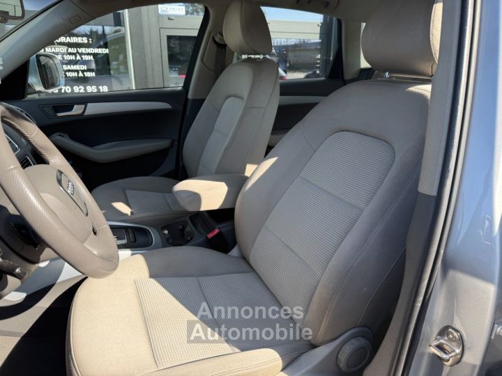 Audi Q5 business 20 tdi 170 ch quattro line s tronic 7 avec gulateur climatisation bi-zone palettes au volant - 8