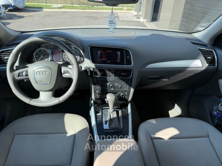 Audi Q5 business 20 tdi 170 ch quattro line s tronic 7 avec gulateur climatisation bi-zone palettes au volant - 9