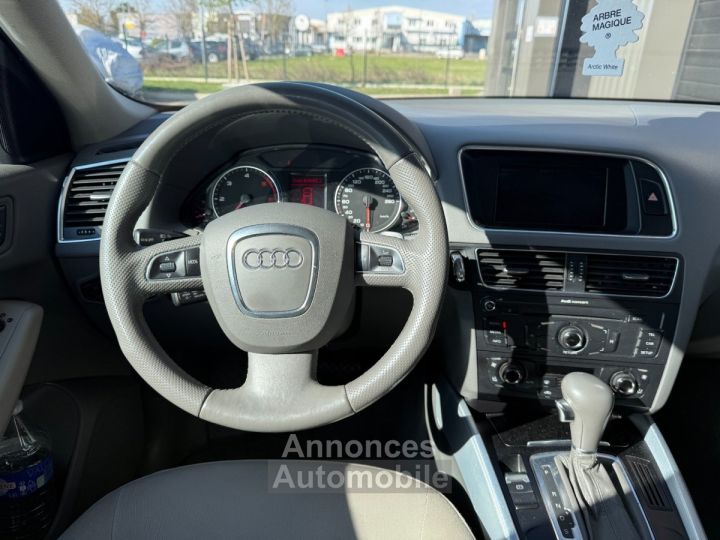 Audi Q5 business 20 tdi 170 ch quattro line s tronic 7 avec gulateur climatisation bi-zone palettes au volant - 10