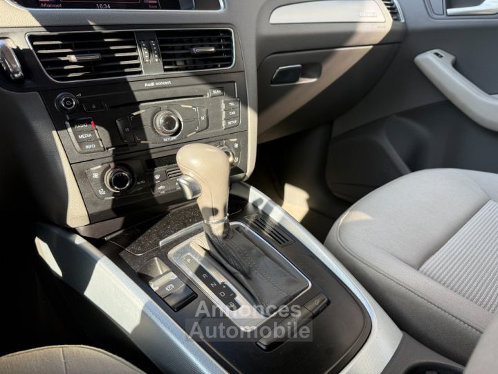 Audi Q5 business 20 tdi 170 ch quattro line s tronic 7 avec gulateur climatisation bi-zone palettes au volant - 12