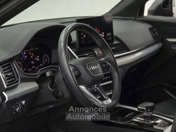 Audi Q5 40 TDI quattro S line cuir Nappa Pano TeteHaute - 13