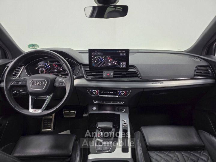 Audi Q5 40 TDI quattro S line cuir Nappa Pano TeteHaute - 14