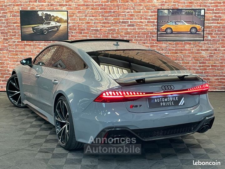 Audi RS7 II V8 40 TFSI 600 cv ( RS 7 ) PACK CARBONE B&O 3D CERAMIQUES GRIS NARDO VEHICULE FRANCAISE - 2