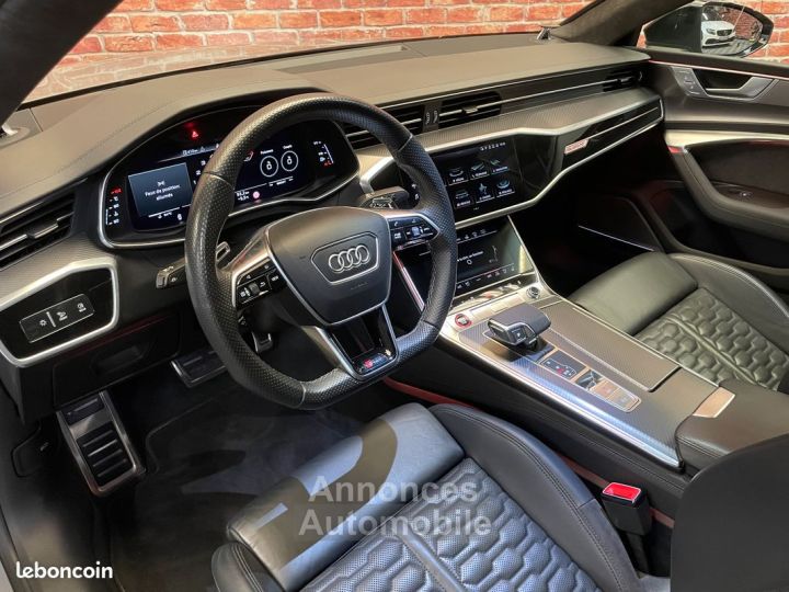 Audi RS7 II V8 40 TFSI 600 cv ( RS 7 ) PACK CARBONE B&O 3D CERAMIQUES GRIS NARDO VEHICULE FRANCAISE - 3