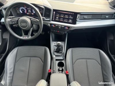 Audi A1 Sportback S-LINE 110CH Garantie 6 ans Pack Int-Ext Sièges semi cuir chauffants LED 17P 399-mois   - 4