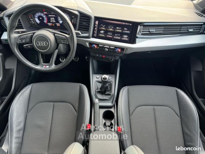Audi A1 Sportback S-LINE 110CH Garantie 6 ans Pack Int-Ext Sièges semi cuir chauffants LED 17P 399-mois - 4