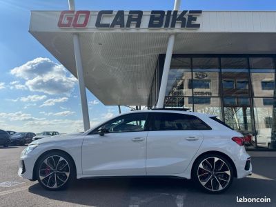 Audi S3 Sportback 20 TFSI 310CH Garantie 6 ans Malus inclus Pack Black Toit ouvrant panoramique Hayon électrique Sièges Cuir chauffants Sono Bang & Olufsen 1   - 2