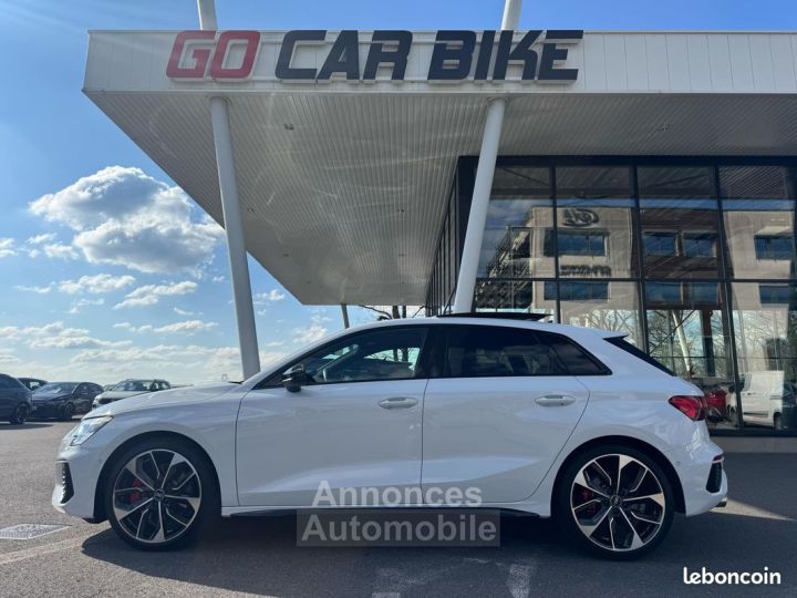 Audi S3 Sportback 20 TFSI 310CH Garantie 6 ans Malus inclus Pack Black Toit ouvrant panoramique Hayon électrique Sièges Cuir chauffants Sono Bang & Olufsen 1 - 2