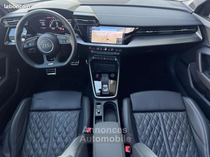 Audi S3 Sportback 20 TFSI 310CH Garantie 6 ans Malus inclus Pack Black Toit ouvrant panoramique Hayon électrique Sièges Cuir chauffants Sono Bang & Olufsen 1 - 4