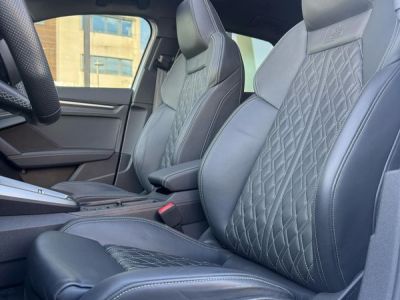 Audi S3 Sportback 20 TFSI 310CH Garantie 6 ans Malus inclus Pack Black Toit ouvrant panoramique Hayon électrique Sièges Cuir chauffants Sono Bang & Olufsen 1   - 5