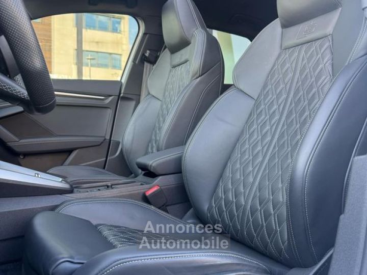 Audi S3 Sportback 20 TFSI 310CH Garantie 6 ans Malus inclus Pack Black Toit ouvrant panoramique Hayon électrique Sièges Cuir chauffants Sono Bang & Olufsen 1 - 5