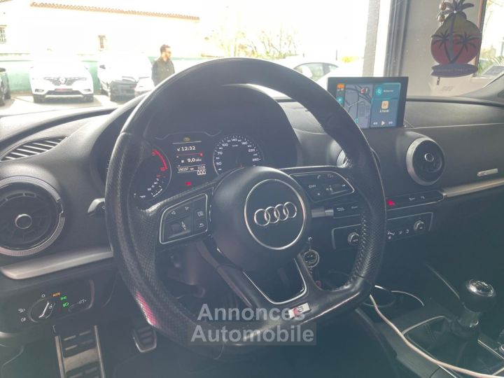 Audi A3 BERLINE 20 TDI 150 S Line/SUIVIE D'ENTRETIEN/CARPLAY/DRIVE SELECT - 13