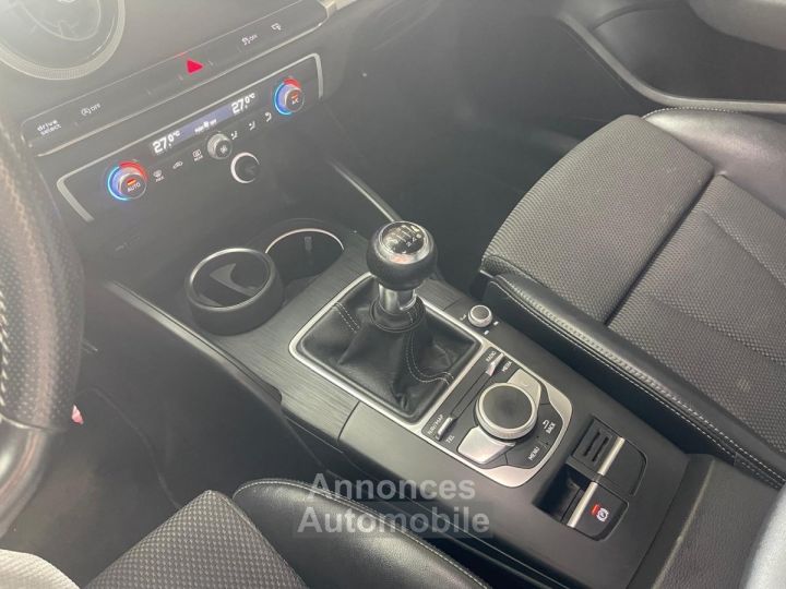 Audi A3 BERLINE 20 TDI 150 S Line/SUIVIE D'ENTRETIEN/CARPLAY/DRIVE SELECT - 14