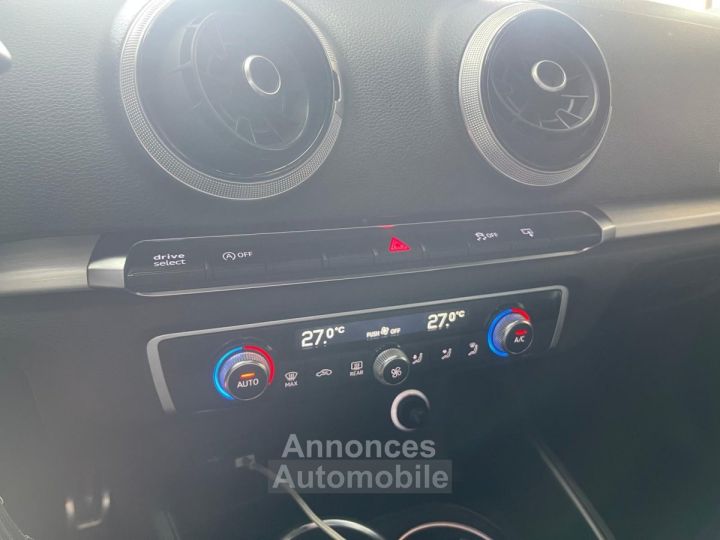Audi A3 BERLINE 20 TDI 150 S Line/SUIVIE D'ENTRETIEN/CARPLAY/DRIVE SELECT - 15