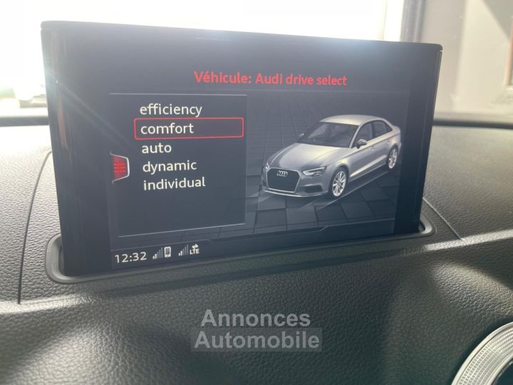 Audi A3 BERLINE 20 TDI 150 S Line/SUIVIE D'ENTRETIEN/CARPLAY/DRIVE SELECT - 18