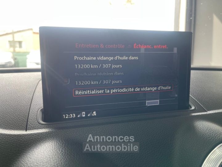 Audi A3 BERLINE 20 TDI 150 S Line/SUIVIE D'ENTRETIEN/CARPLAY/DRIVE SELECT - 20