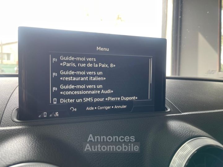Audi A3 BERLINE 20 TDI 150 S Line/SUIVIE D'ENTRETIEN/CARPLAY/DRIVE SELECT - 22