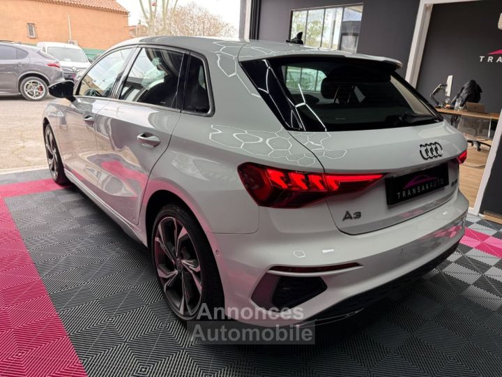 Audi A3 Sportback 35 TDI 150 S tronic 7 S Line / CARNET COMPLET / CAMERA AR / TRES BON ETAT - 4