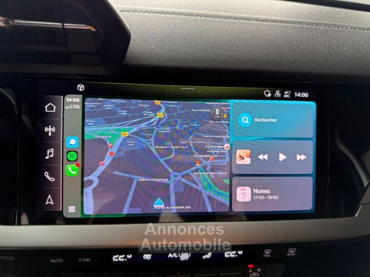 Audi A3 Sportback 35 TDI 150 S tronic 7 S Line / CARNET COMPLET / CAMERA AR / TRES BON ETAT - 18