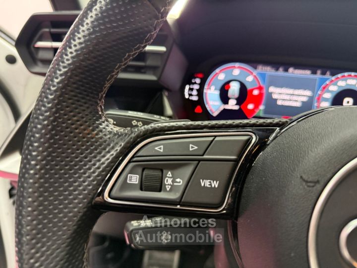 Audi A3 Sportback 35 TDI 150 S tronic 7 S Line / CARNET COMPLET / CAMERA AR / TRES BON ETAT - 28
