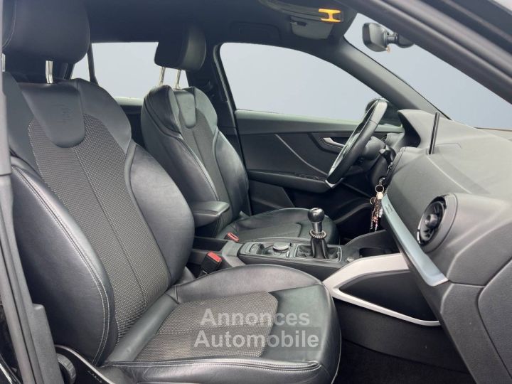 Audi Q2 14 TFSI 150ch COD S line *Suivi Complet / Caméra de recul / Roue de secours* - 17
