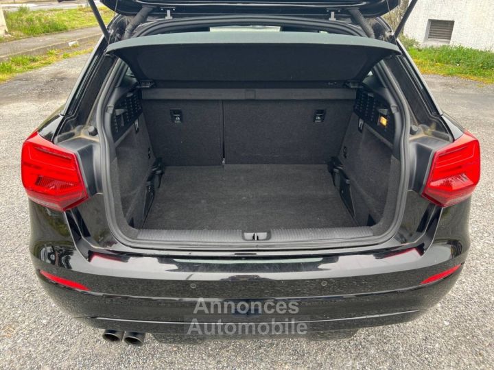 Audi Q2 14 TFSI 150ch COD S line *Suivi Complet / Caméra de recul / Roue de secours* - 18