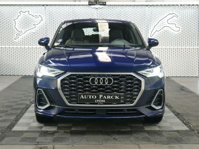Audi Q3 Sportback NEW HYBRID 45TFSI e 245 S LINE 1° MAIN FRANCAIS TVA RECUPERABLE GPS 16-9 XENON CAMERA DE RECUL VOLANT HAYON ELECTRIQUE SELLERIE CUIR JA18 LOA LLD   - 2