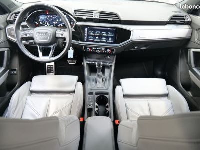 Audi Q3 Sportback NEW HYBRID 45TFSI e 245 S LINE 1° MAIN FRANCAIS TVA RECUPERABLE GPS 16-9 XENON CAMERA DE RECUL VOLANT HAYON ELECTRIQUE SELLERIE CUIR JA18 LOA LLD   - 6