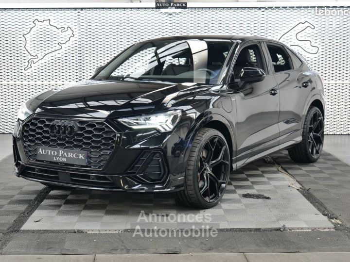 Audi Q3 Sportback NEW HYBRID 45TFSI e 245 S LINE 1° MAIN FRANCAIS TVA RECUPERABLE GPS 16-9 VIRTUAL COCKPIT XENON CAMERA 360° HAYON ELECTRIQUE CHARGEUR INDUCTION JA21 LO - 1