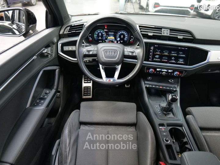 Audi Q3 Sportback NEW HYBRID 45TFSI e 245 S LINE 1° MAIN FRANCAIS TVA RECUPERABLE GPS 16-9 VIRTUAL COCKPIT XENON CAMERA 360° HAYON ELECTRIQUE CHARGEUR INDUCTION JA21 LO - 6