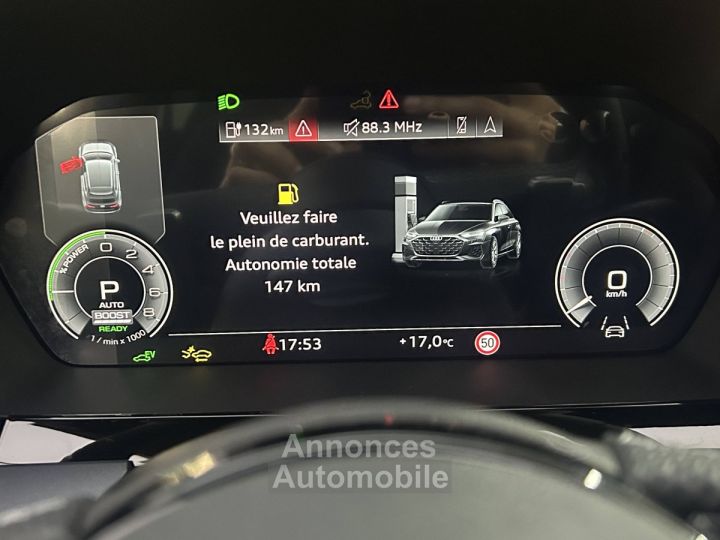 Audi A3 Sportback 45 TFSI e Hybride rechargeable 272 S tronic 6 S line - 30
