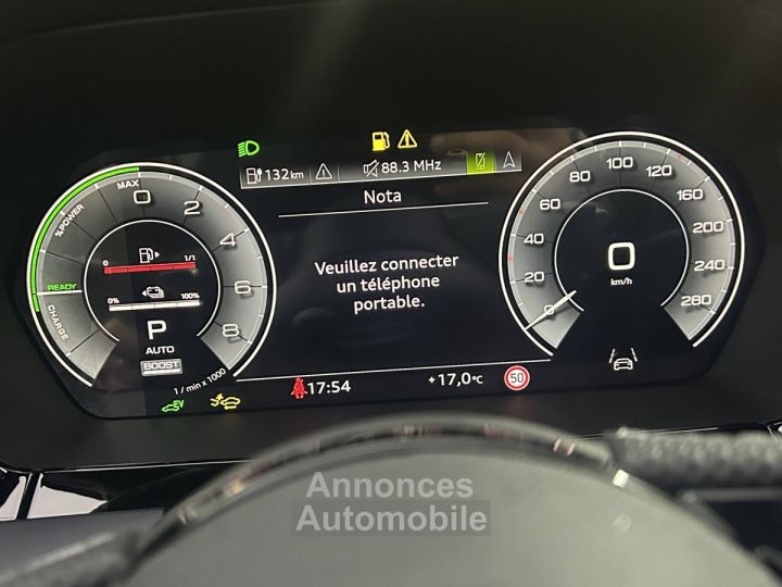 Audi A3 Sportback 45 TFSI e Hybride rechargeable 272 S tronic 6 S line - 38