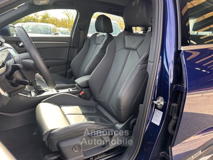 Audi Q3 Sportback 45 TFSIe 245 ch S tronic 6 S line - CAM 360 - 1ERE MAIN - CARPLAY - GARANTIE 2026 - 10