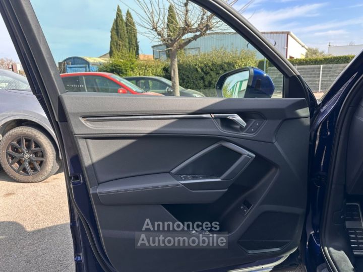 Audi Q3 Sportback 45 TFSIe 245 ch S tronic 6 S line - CAM 360 - 1ERE MAIN - CARPLAY - GARANTIE 2026 - 11