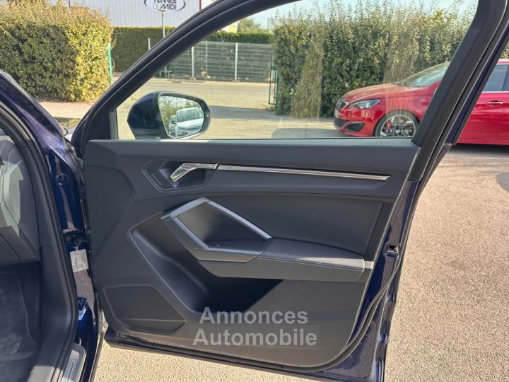 Audi Q3 Sportback 45 TFSIe 245 ch S tronic 6 S line - CAM 360 - 1ERE MAIN - CARPLAY - GARANTIE 2026 - 13
