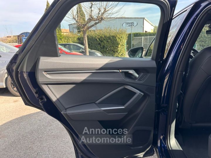 Audi Q3 Sportback 45 TFSIe 245 ch S tronic 6 S line - CAM 360 - 1ERE MAIN - CARPLAY - GARANTIE 2026 - 15