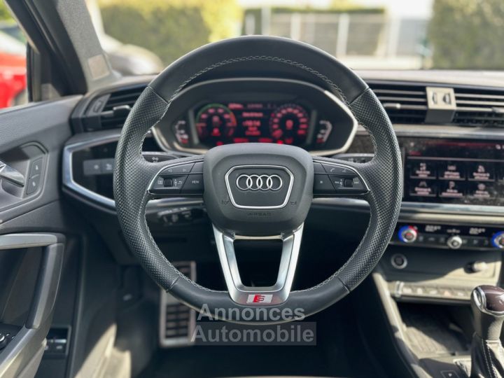 Audi Q3 Sportback 45 TFSIe 245 ch S tronic 6 S line - CAM 360 - 1ERE MAIN - CARPLAY - GARANTIE 2026 - 21