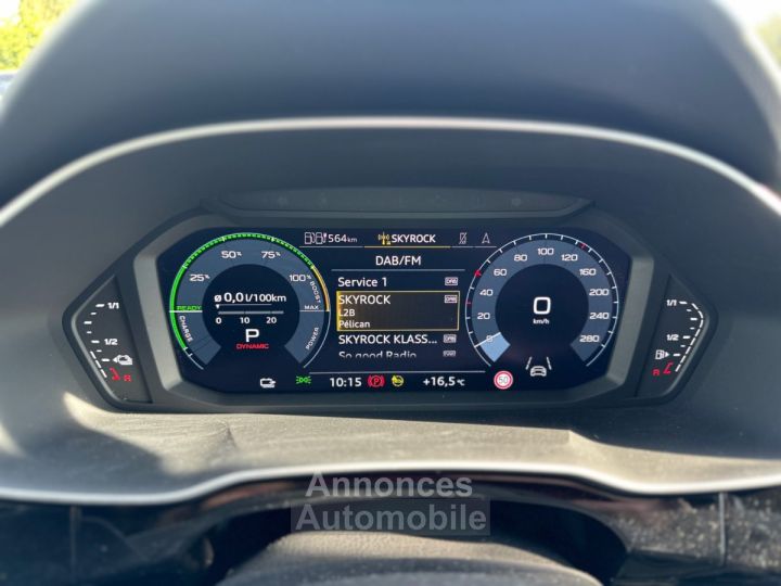 Audi Q3 Sportback 45 TFSIe 245 ch S tronic 6 S line - CAM 360 - 1ERE MAIN - CARPLAY - GARANTIE 2026 - 27