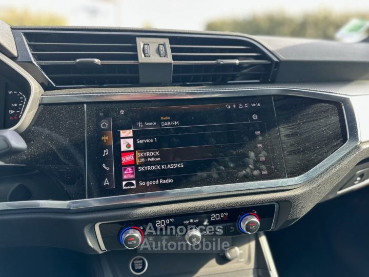 Audi Q3 Sportback 45 TFSIe 245 ch S tronic 6 S line - CAM 360 - 1ERE MAIN - CARPLAY - GARANTIE 2026 - 33