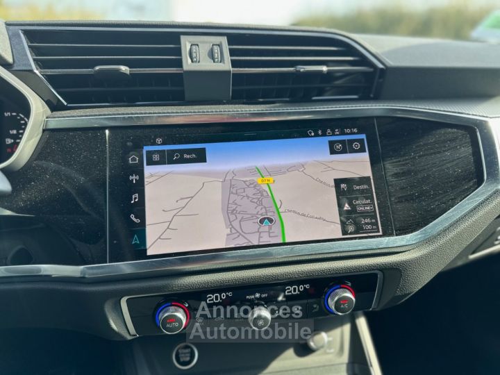 Audi Q3 Sportback 45 TFSIe 245 ch S tronic 6 S line - CAM 360 - 1ERE MAIN - CARPLAY - GARANTIE 2026 - 35