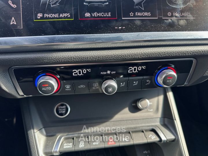 Audi Q3 Sportback 45 TFSIe 245 ch S tronic 6 S line - CAM 360 - 1ERE MAIN - CARPLAY - GARANTIE 2026 - 41