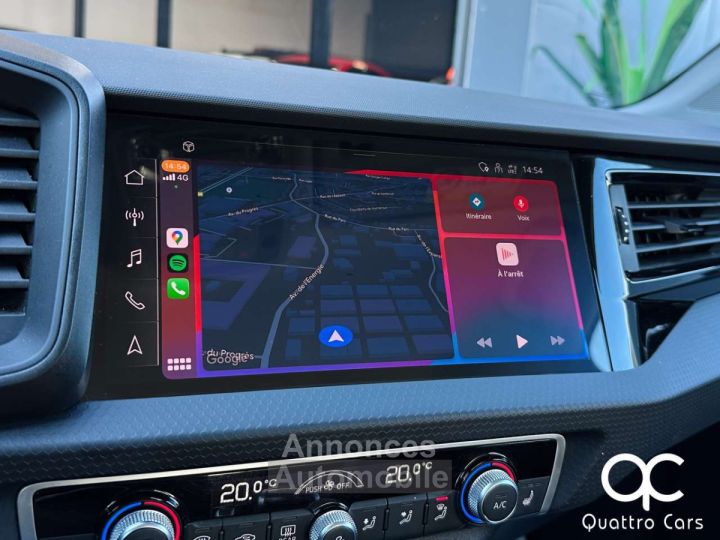 Audi A1 Sportback 10i Feux led Sieges chauff Car play - 14
