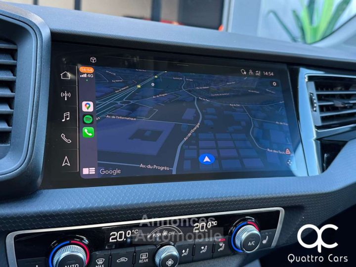 Audi A1 Sportback 10i Feux led Sieges chauff Car play - 15